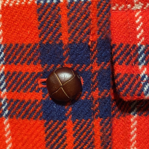 J. Crew Hamilton Plaid Peacoat Size 6 - Picture 6 of 15